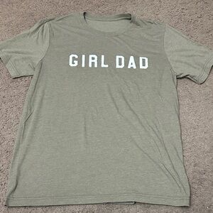 Olive 'Girl Dad' T-Shirt